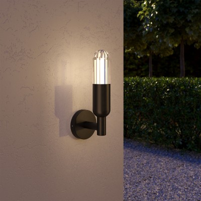 Светильник садово-парковый со светодиодами ISIDA LED 35165/U черный Elektrostandard