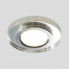 Встраиваемый точечный светильник со светодиодной подсветкой 2227 MR16 SL зеркальный/серебро Elektrostandard
