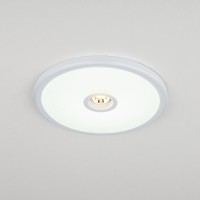 Встраиваемый точечный светодиодный светильник 9912 LED 6+4W WH белый Elektrostandard