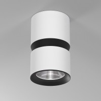 Светильник потолочный светодиодный 12W 4000К белый/чёрный 25049/LED Elektrostandard