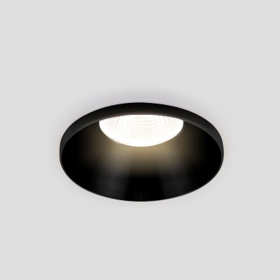 Встраиваемый точечный светодиодный светильник 25026/LED 7W 4200K BK черный Elektrostandard