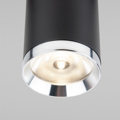 Slim Magnetic R06 Трековый светильник 10W 4200K Ringe (черный/серебро) 85506/01 Elektrostandard