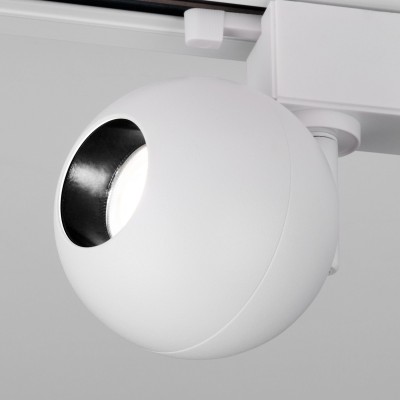 Трековый светодиодный светильник для однофазного шинопровода Ball Белый 8W 4200K LTB76 Elektrostandard