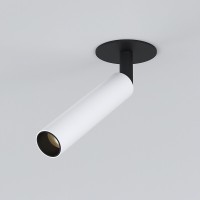 Diffe светильник встраиваемый белый/черный 5W 4200K (25027/LED) 25027/LED Elektrostandard