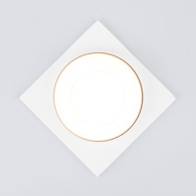 Встраиваемый точечный светильник 116 MR16 золото/белый Elektrostandard