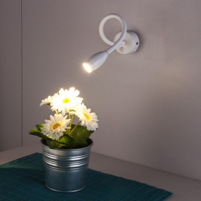 Настенный светодиодный светильник с гибким корпусом BAND LED MRL LED 1020 белый Elektrostandard