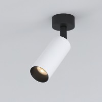 Diffe светильник накладной белый/черный 8W 4200K (85639/01) 85639/01 Elektrostandard