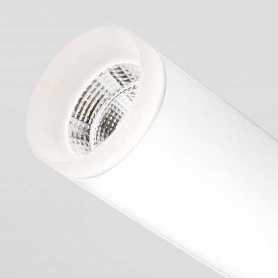 Накладной акцентный светильник DLS022 9W 4200K белый матовый Elektrostandard