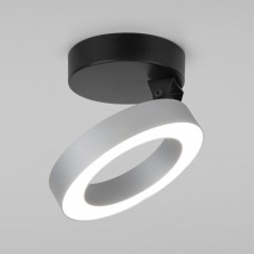 Накладной светодиодный светильник Spila серебро 12W 4200К 25105/LED Elektrostandard