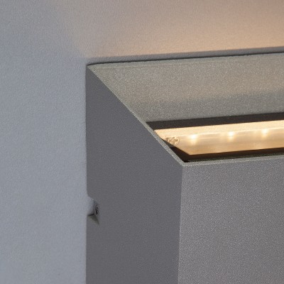 Ofion double алмазный серый уличный настенный светодиодный светильник 1615 TECHNO LED Elektrostandard