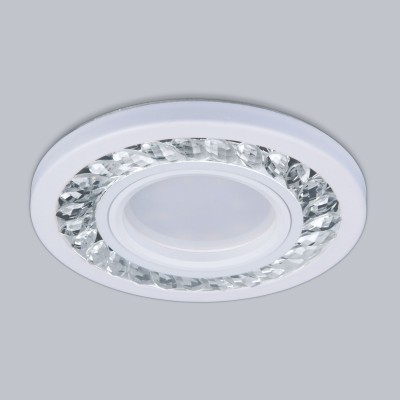 Точечный светодиодный светильник 8355 MR16 CL/WH прозрачный/белый Elektrostandard