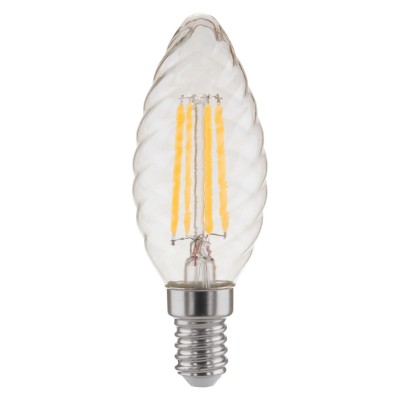 Филаментная лампа "Свеча витая" 7 Вт 4200K E14 BL129 Elektrostandard