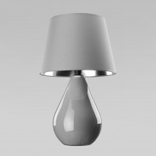 Настольная лампа с абажуром 5455 Lacrima Gray TK Lighting