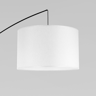 Напольный светильник с тканевым абажуром 3060 Moby White TK Lighting