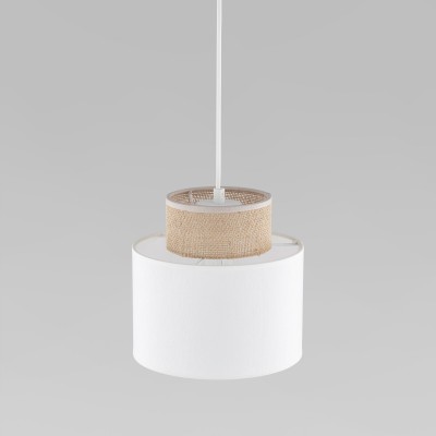 Подвесной светильник с тканевым рассеивателем 10078 Duo TK Lighting