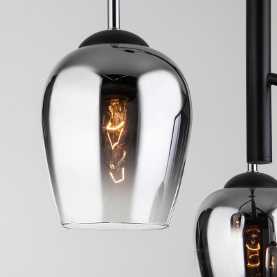 Подвесной светильник с плафонами 50086/3 хром Eurosvet