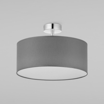 Потолочный светильник с тканевым абажуром 4240 Rondo Graphite TK Lighting