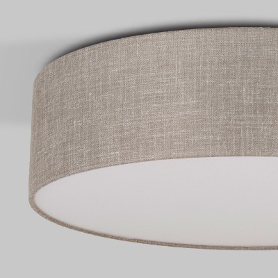 Потолочный светильник с тканевым абажуром 5637 Rondo Linen TK Lighting