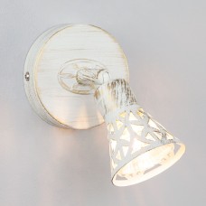 Настенный светильник 20027/1 белый с золотом Eurosvet