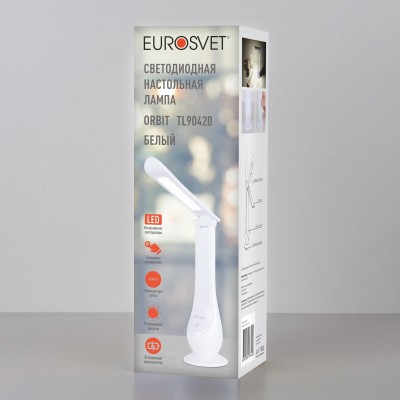 Настольный светильник Orbit белый (TL90420) Eurosvet