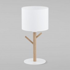 Настольный светильник с тканевым абажуром 5571 Albero White TK Lighting