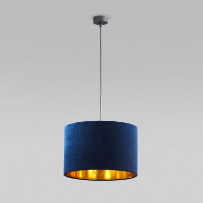 Подвесной светильник с тканевым абажуром 6172 Tercino Blue TK Lighting