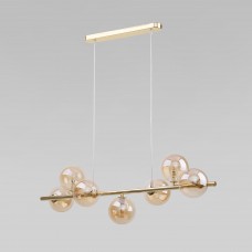 Подвесной светильник со стеклянными плафонами 5668 Estera Gold TK Lighting