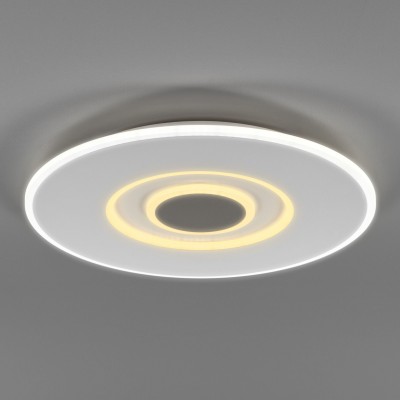 Потолочный светильник с ПДУ 90219/1 белый / серый Eurosvet