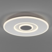 Потолочный светильник с ПДУ 90219/1 белый / серый Eurosvet