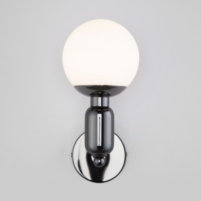 Настенный светильник со стеклянным плафоном 50251/1 черный жемчуг Eurosvet