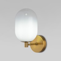 Настенный светильник со стеклянным плафоном 60161 латунь Eurosvet