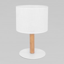 Настольный светильник с тканевым абажуром 5217 Deva White TK Lighting