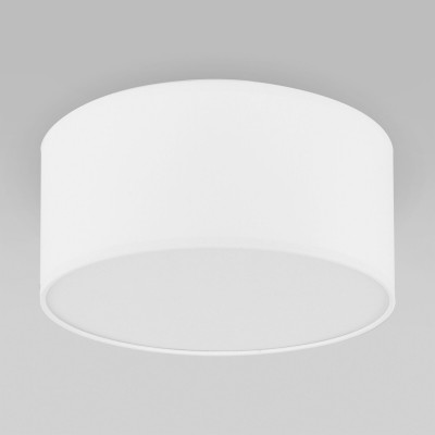 Потолочный светильник с тканевым абажуром 1086 Rondo White TK Lighting