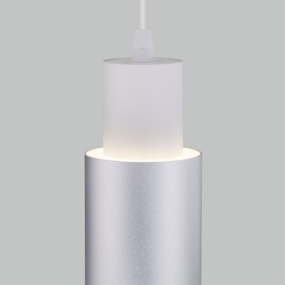 Подвесной светильник 50204/1 LED белый / серебро Eurosvet