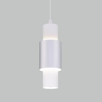 Подвесной светильник 50204/1 LED белый / серебро Eurosvet