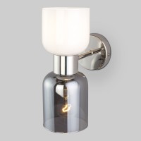 Настенный светильник с плафонами 60118/2 никель Eurosvet
