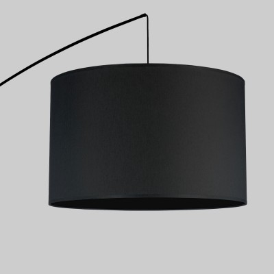 Напольный светильник с тканевым абажуром 5485 Moby Black TK Lighting