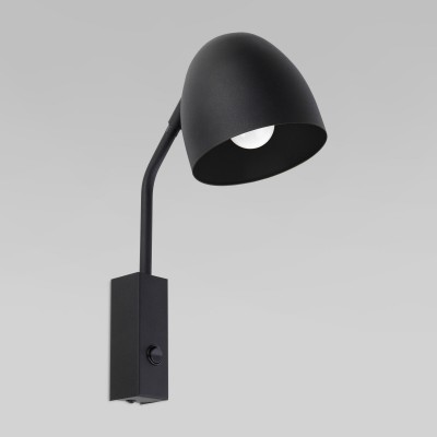 Настенный светильник с металлическим плафоном 4167 Soho Black TK Lighting