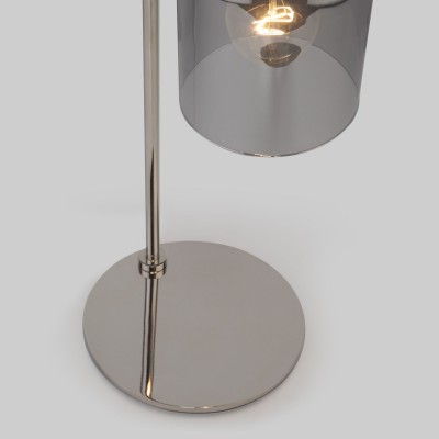 Настольная лампа с плафонами 01084/2 никель Eurosvet