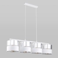 Подвесной светильник с тканевыми абажурами 4177 Hilton Silver TK Lighting