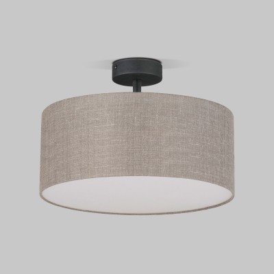 Потолочный светильник с тканевым абажуром 6247 Rondo Linen TK Lighting