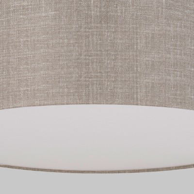 Потолочный светильник с тканевым абажуром 6247 Rondo Linen TK Lighting