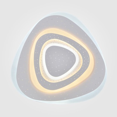Потолочный светодиодный светильник с пультом управления 90115/6 белый Eurosvet