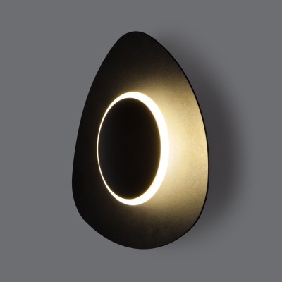 Настенный светильник 40151/1 LED черный Eurosvet
