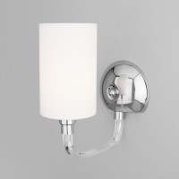 Настенный светильник с абажуром 60112/1 хром Eurosvet