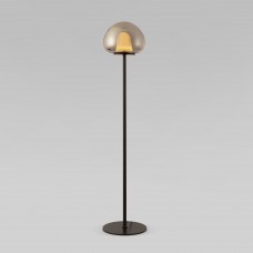 Напольный светодиодный светильник со стеклянным плафоном 90327/1 черный Eurosvet