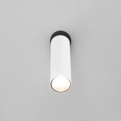 Светодиодный светильник 20128/1 LED белый/черный Eurosvet