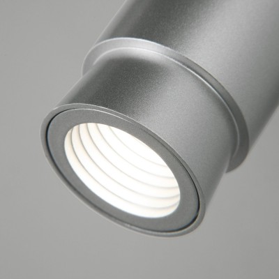 Настенный светодиодный светильник 20125/1 серебро Eurosvet