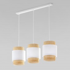 Подвесной светильник с тканевыми абажурами 6531 Boho White TK Lighting