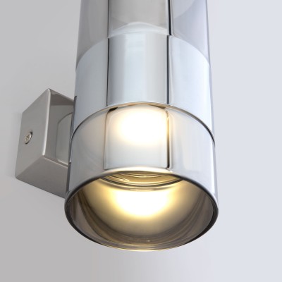 Настенный светильник 40021/1 LED хром/дымчатый Eurosvet